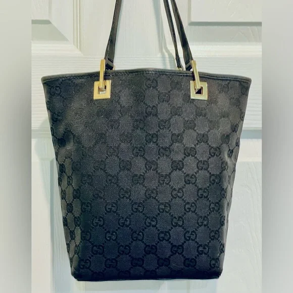Vintage Gucci Monogram Mini Bag Gold HW Iconic Elegance - Picture 2 of 13